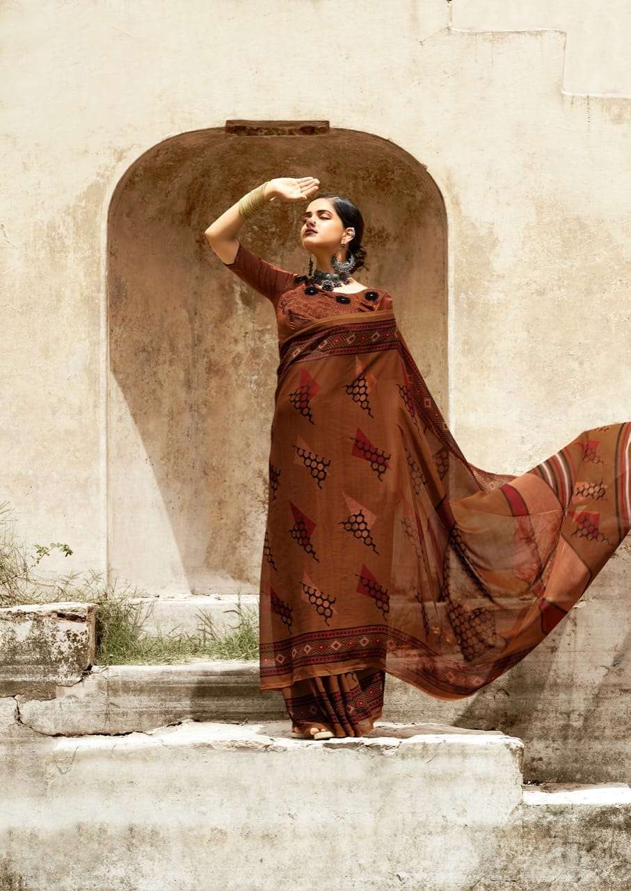 sr brand black georgette series 01-08 black georgette with swaroski work saree