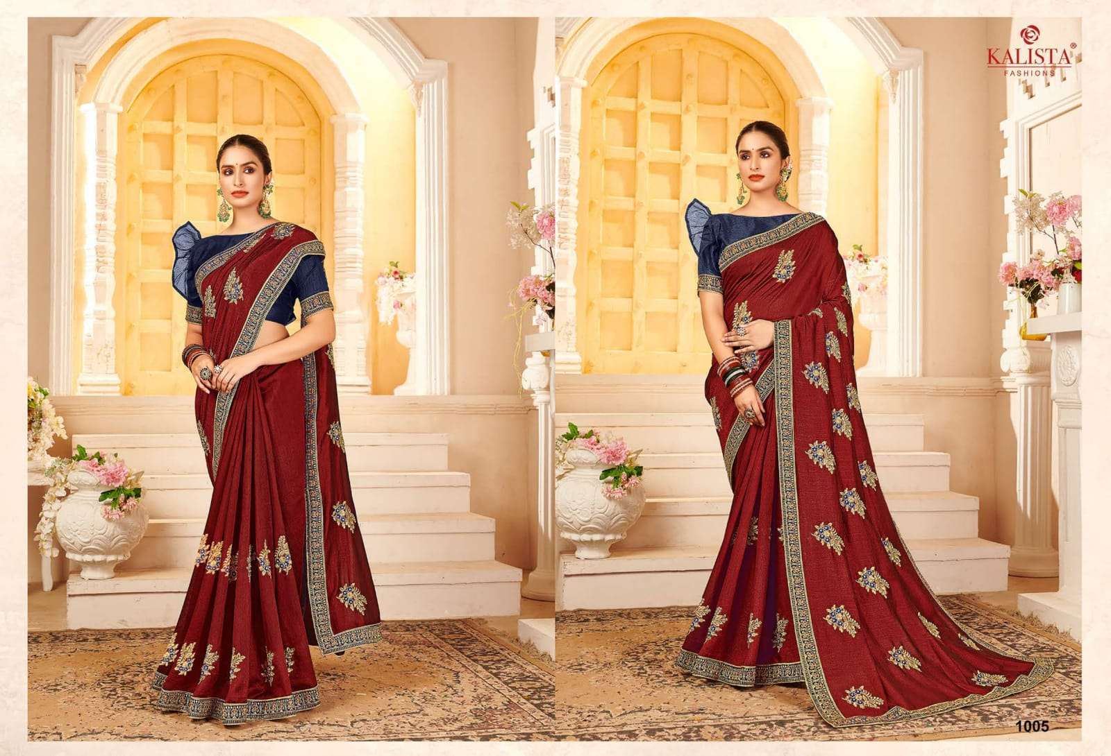 SUNAINA VOL 3 BY KALISTA VICHITRA SILK ETHNIC WEAR FANCY SAREE