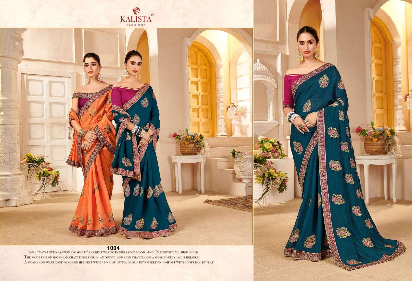 SUNAINA VOL 3 BY KALISTA VICHITRA SILK ETHNIC WEAR FANCY SAREE