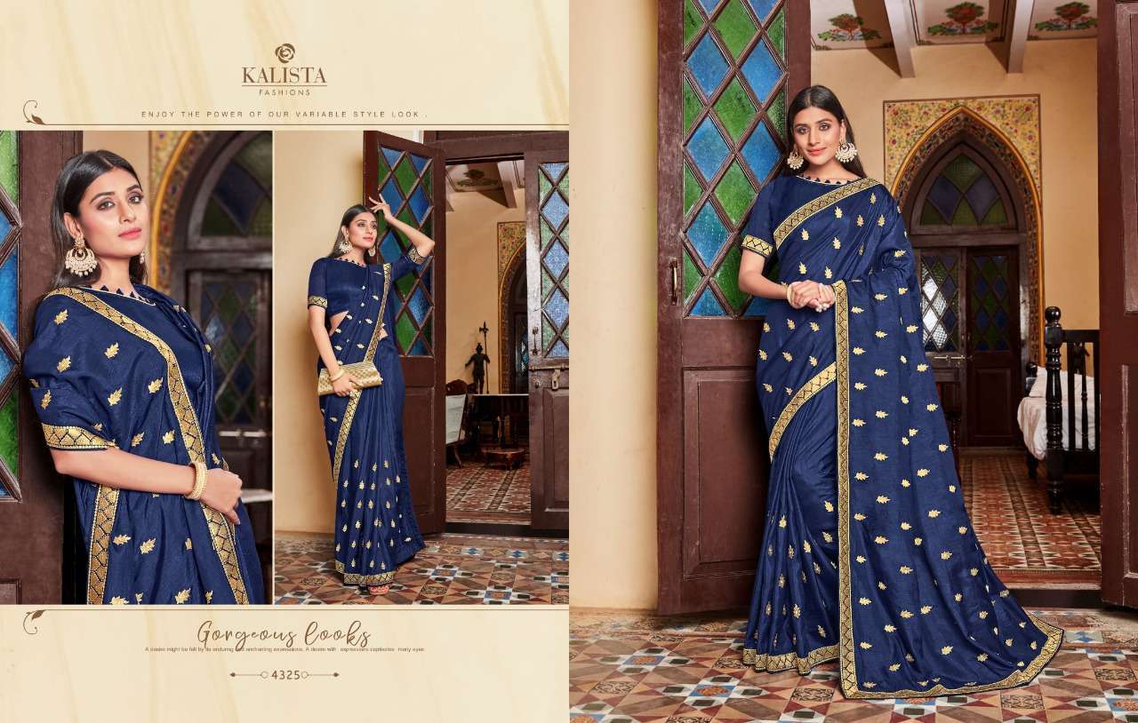 ZOYA BY KALISTA VICHITRA SILK CLASSY FANCY SAREE WHOLESALER