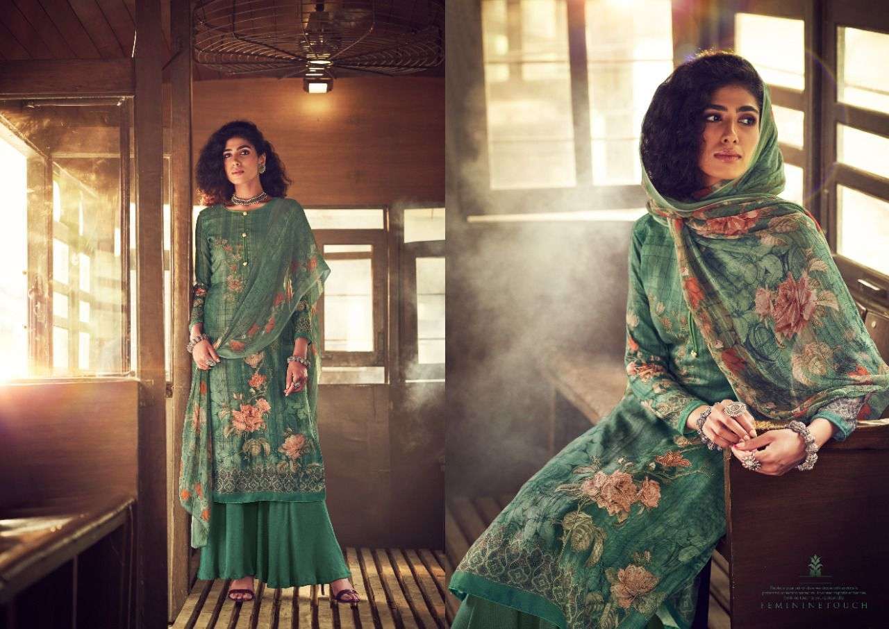 sargam coral series 254001-254008 pure viscose pashmina suit
