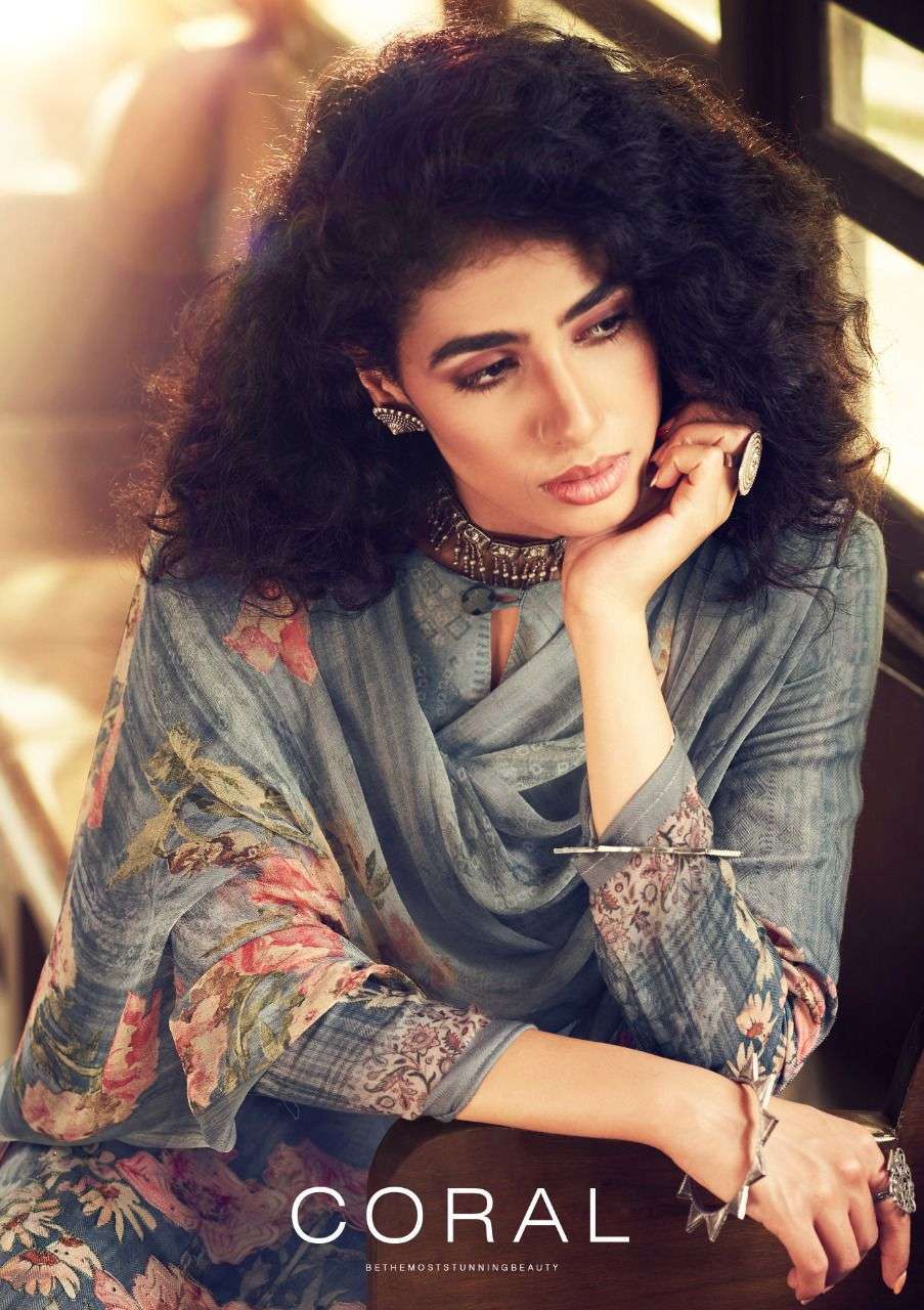 sargam coral series 254001-254008 pure viscose pashmina suit