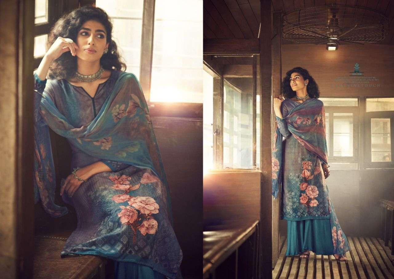 sargam coral series 254001-254008 pure viscose pashmina suit