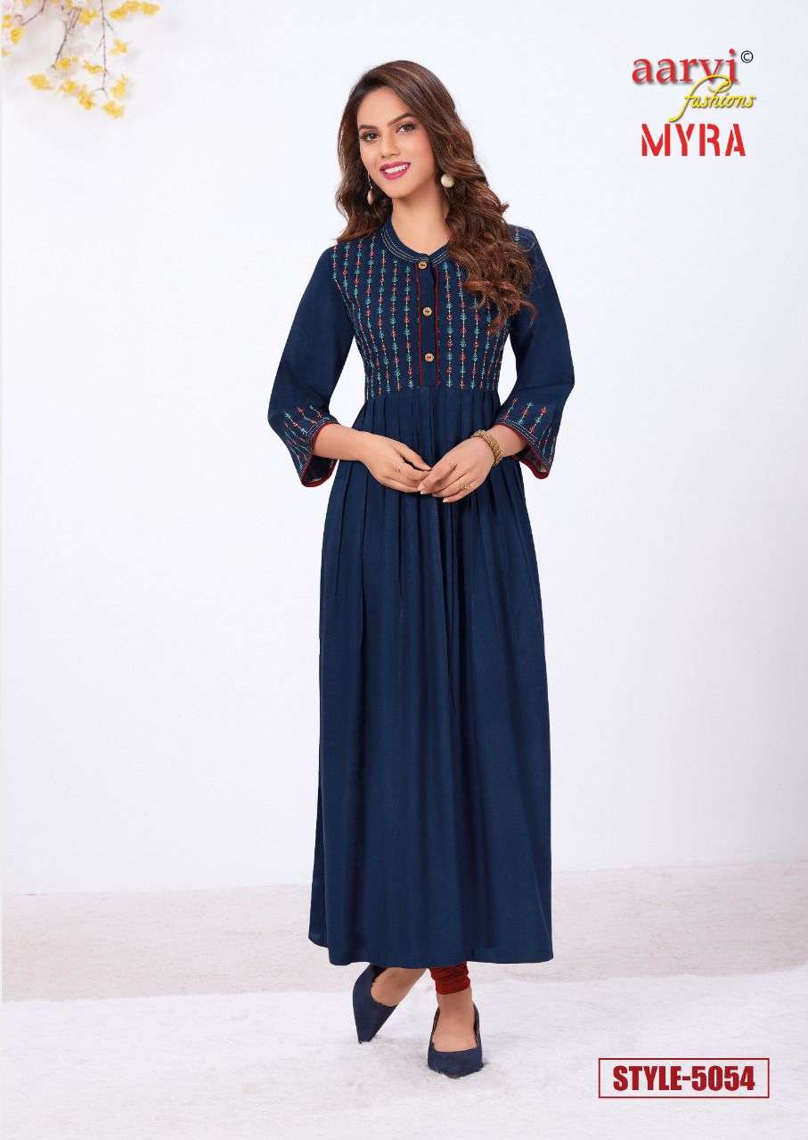 Aarvi sale myra kurti