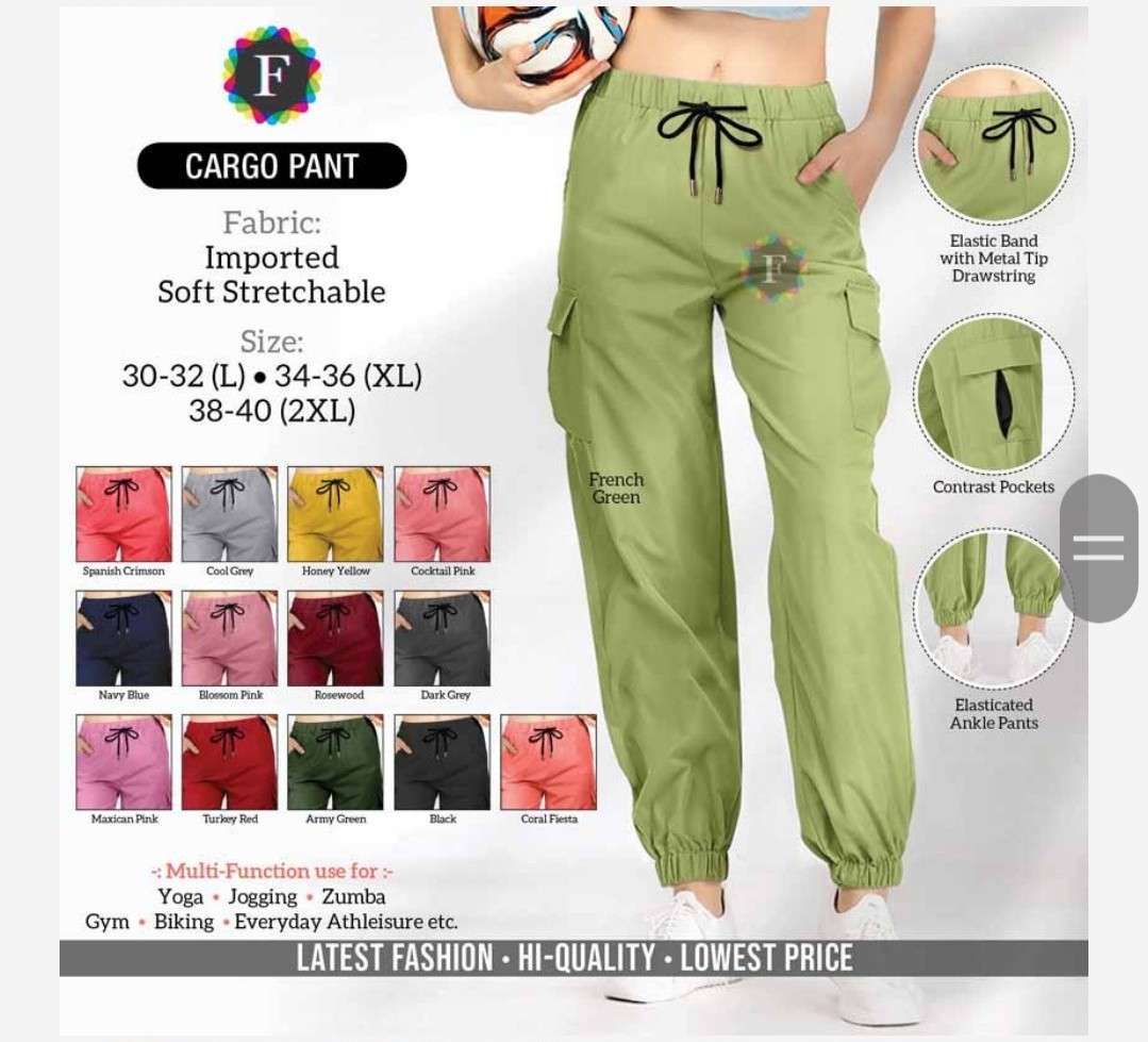 cargo pant multipurpose yoga gym zumba jogging biking pants