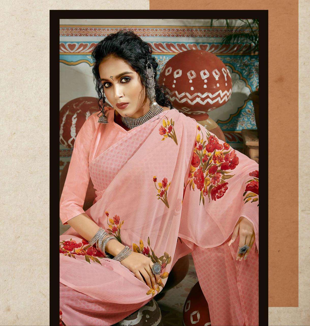 Chiffon Saree - Buy Chiffon Sarees Online At Best Price – Koskii