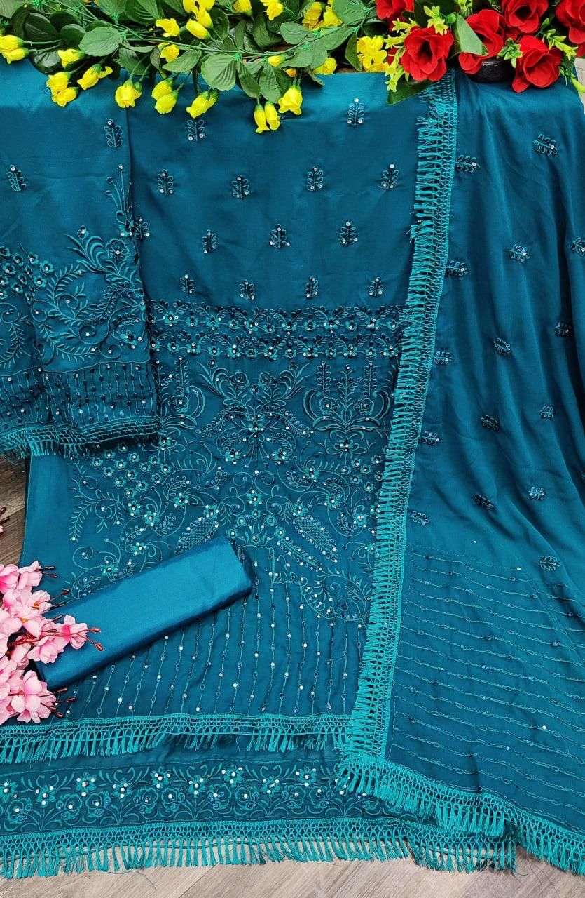 ALISHA VOL-2 KF-104 COLORS DESIGNER GEORGETTE SUIT 
