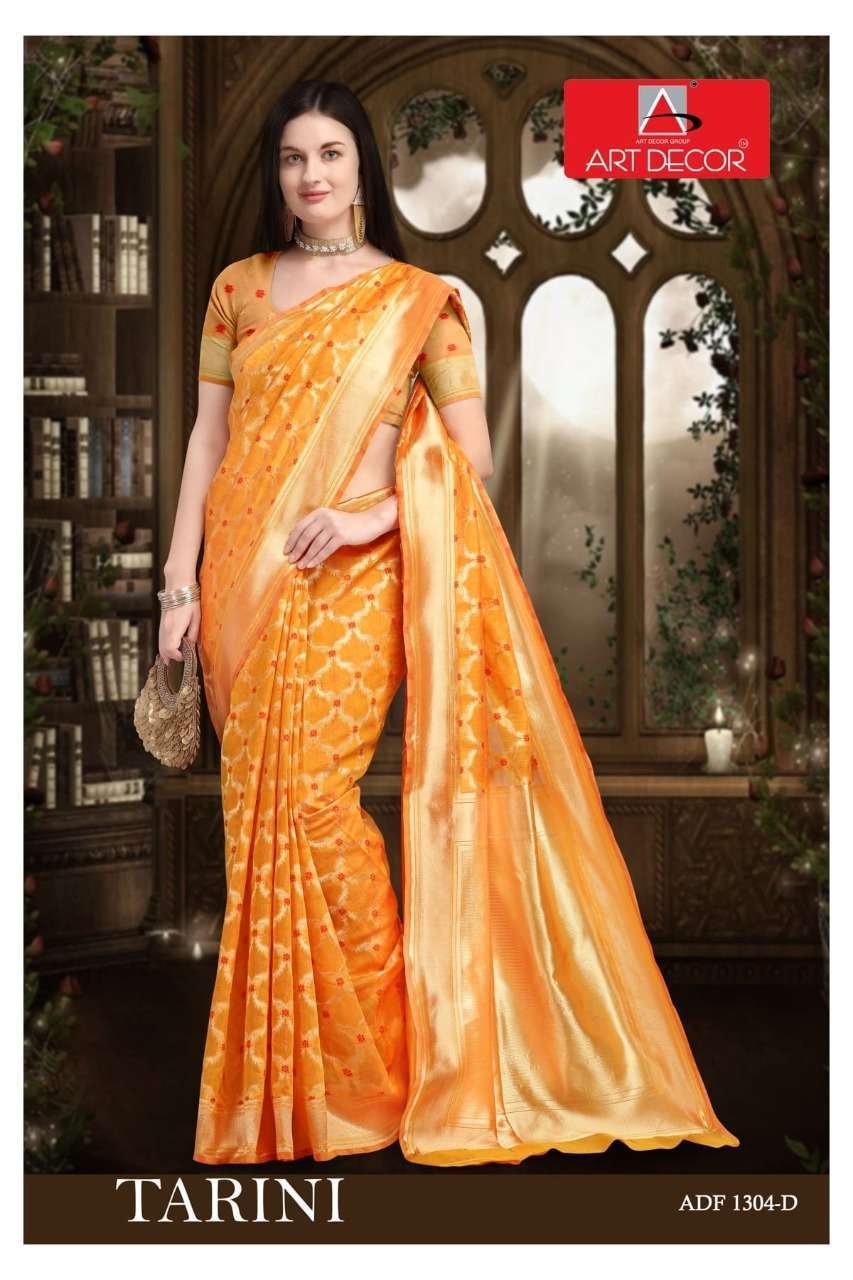 Art decor tarini series 1304 silk saree collection