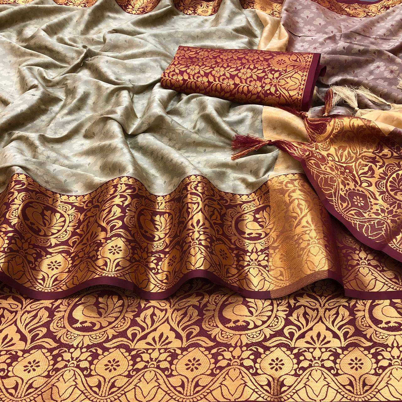 BT-51 SURBHI DESIGNER ORA SILK NON CATALOG SAREE