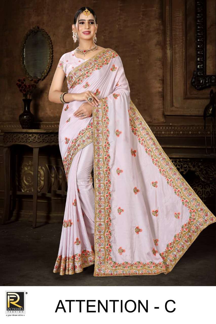 Ethnic Attire - #Bridal heavy stone hand work #saree..... | Facebook