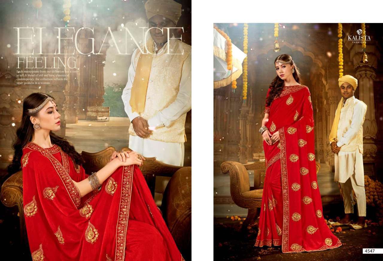 KALISTA EURO VOL 3 VICHITRA SILK ELEGANT LOOK SAREES
