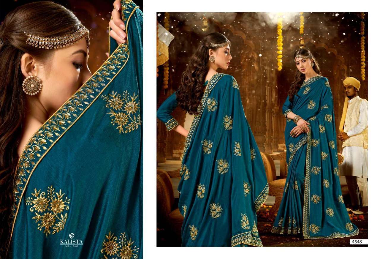 KALISTA EURO VOL 3 VICHITRA SILK ELEGANT LOOK SAREES