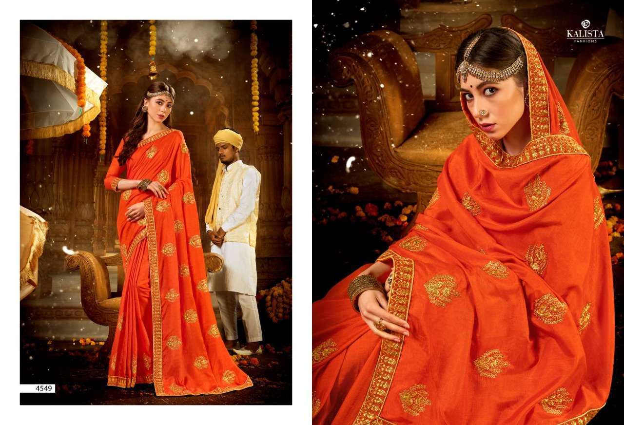 KALISTA EURO VOL 3 VICHITRA SILK ELEGANT LOOK SAREES