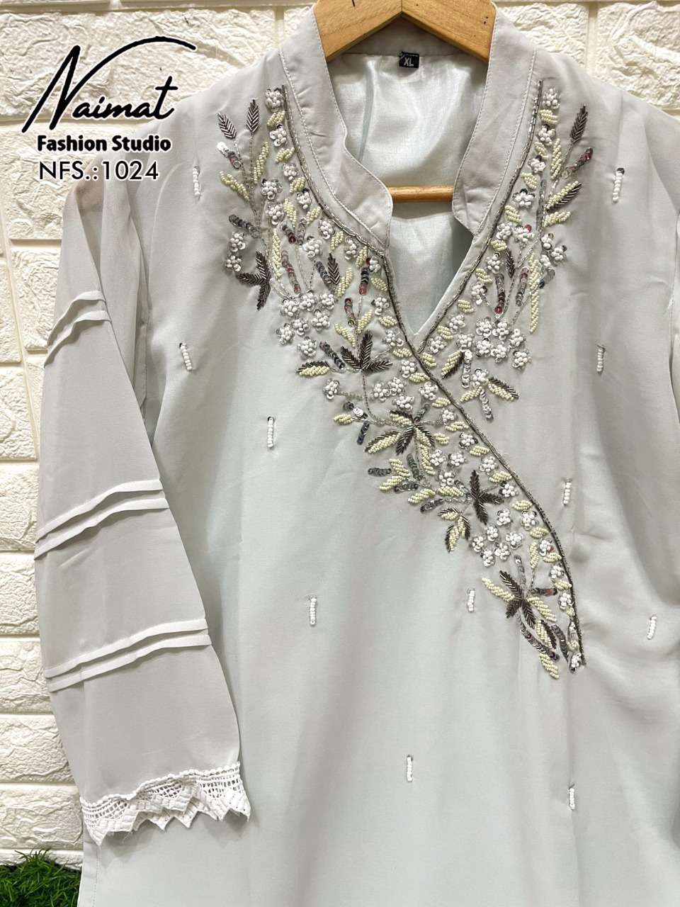 NAIMAT FASHION STUDIO NFS-1024 PURE GEORGETTE SUIT