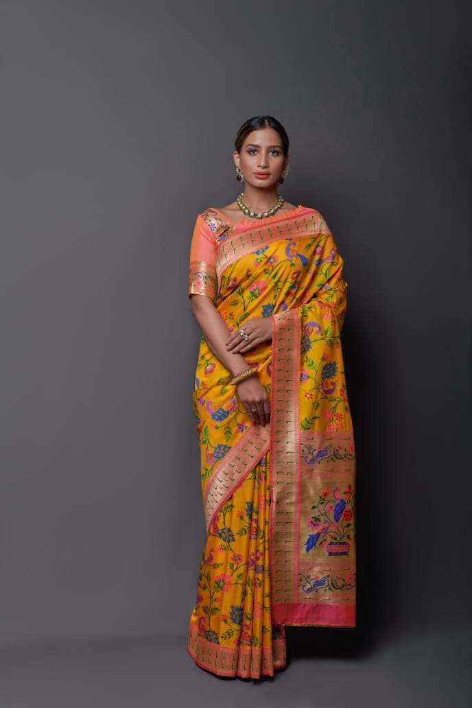 Paithani Saree For Wedding Guest 2024 Buy Online Collection