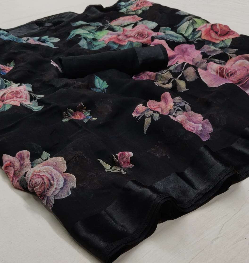 rajyog flory silk soft linen sarees best rate for shop