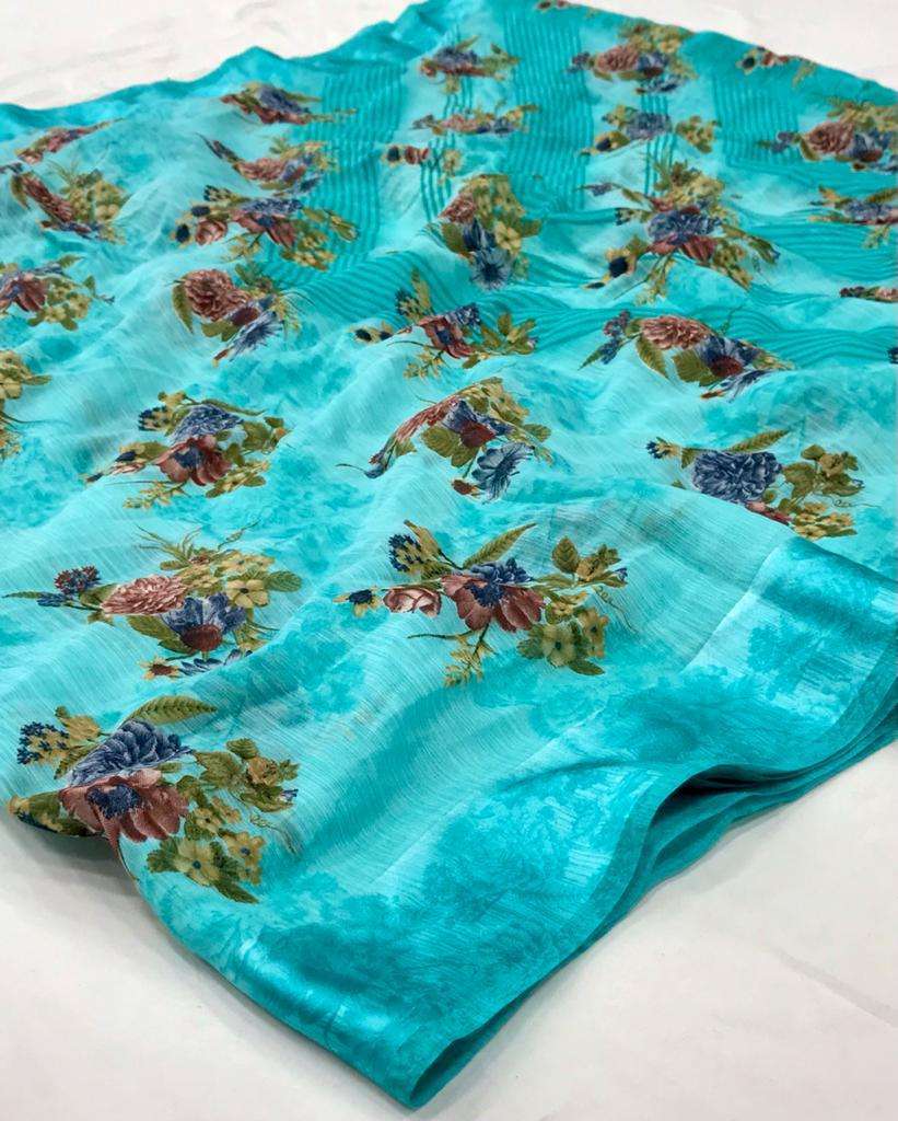rajyog flory silk soft linen sarees best rate for shop