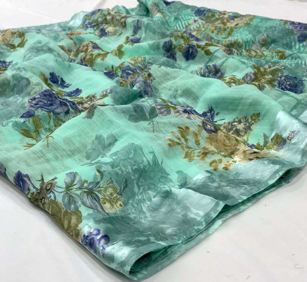 rajyog flory silk soft linen sarees best rate for shop