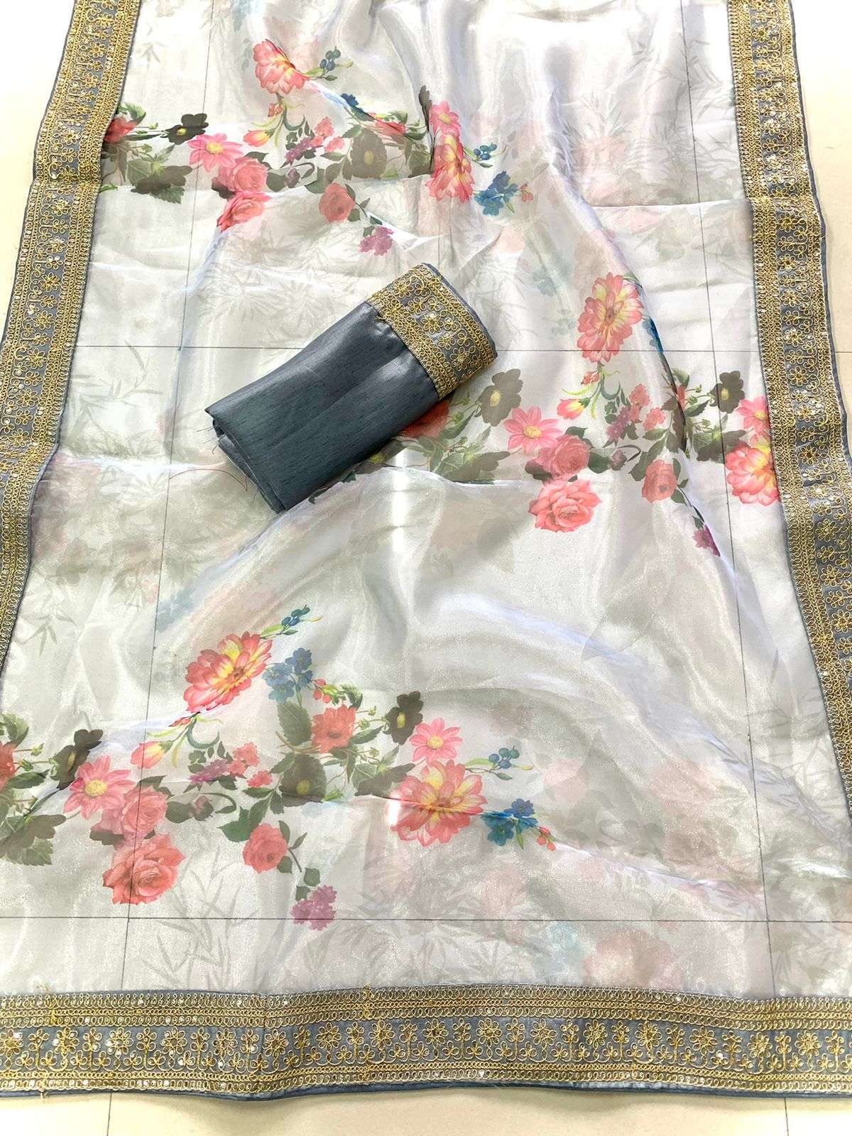 Slyvie vol 2 Organza weaving special sarees wholesale shop