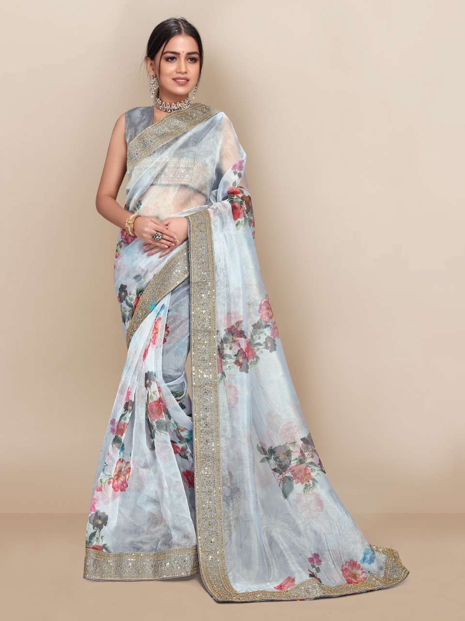 Slyvie vol 2 Organza weaving special sarees wholesale shop