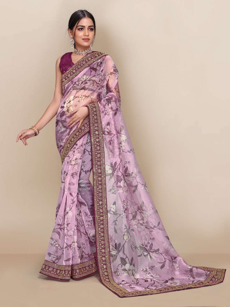 Slyvie vol 2 Organza weaving special sarees wholesale shop