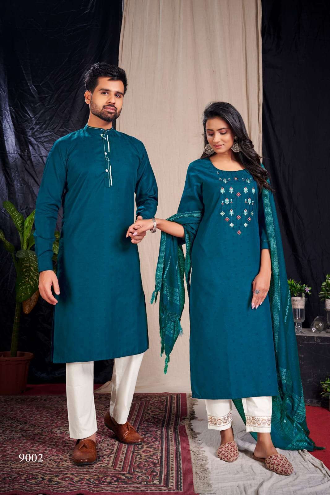 Sukanya Royal Couple Vol 5 Readymade Ethnic Wear matching Dress Collection