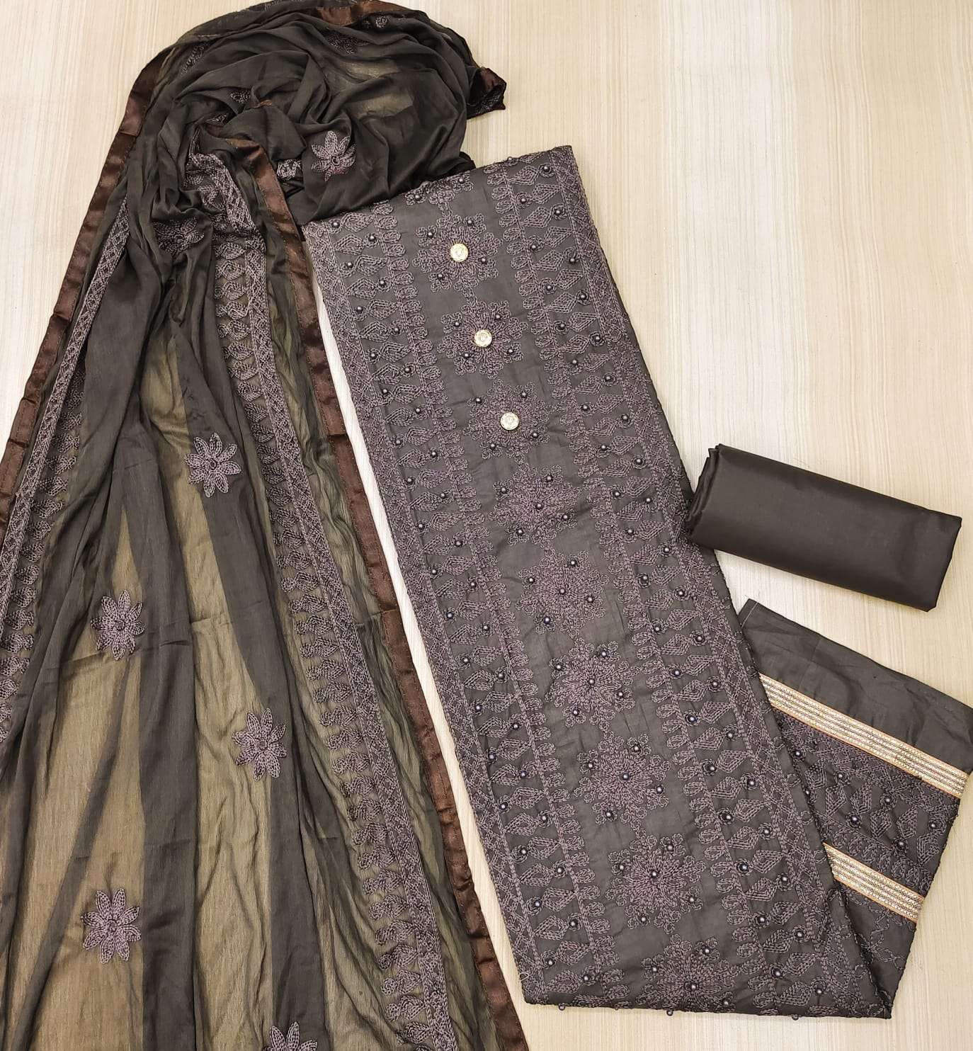 BT-17 DESIGNER COTTON WORK NON CATALOG SUIT 