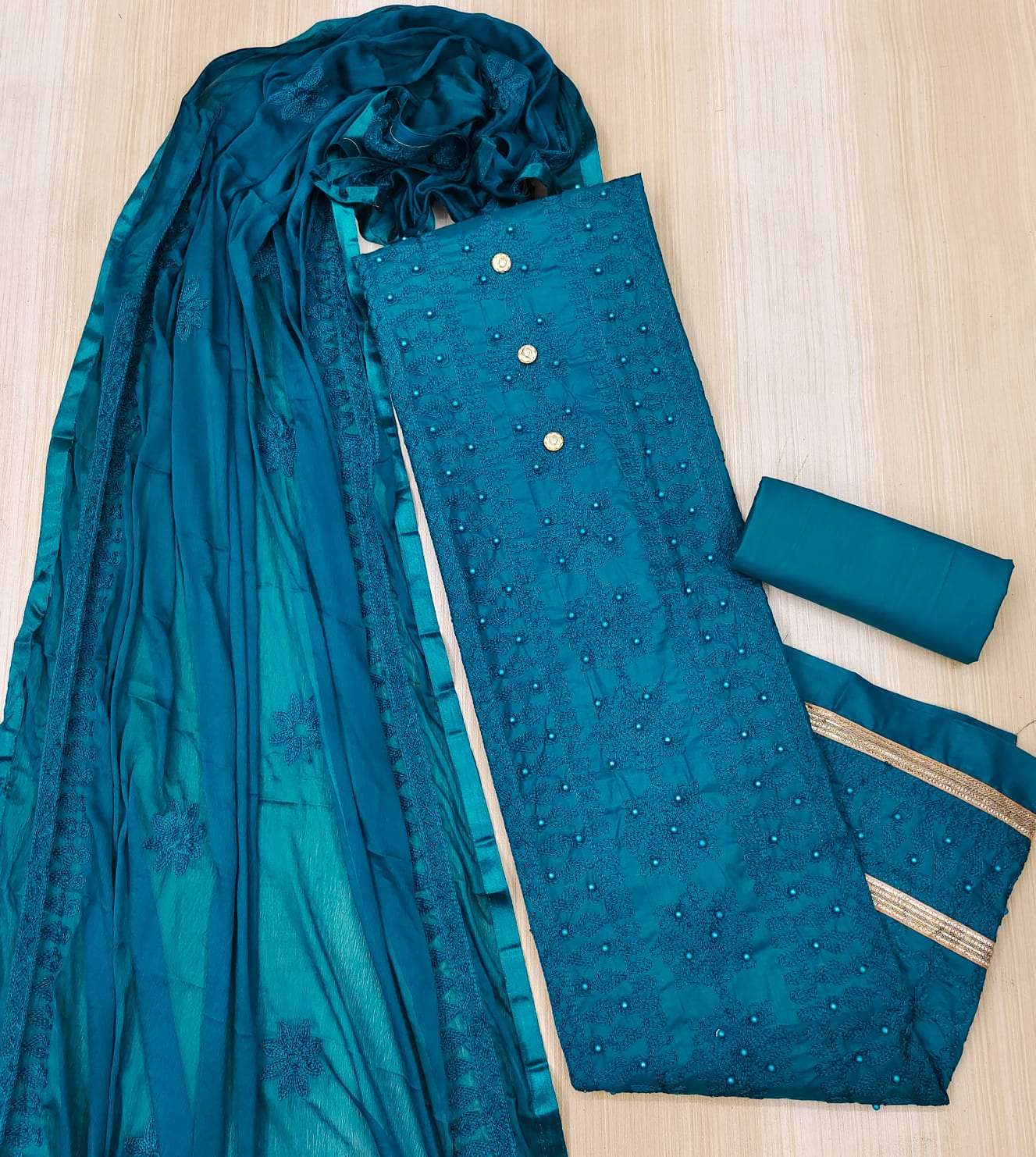 BT-17 DESIGNER COTTON WORK NON CATALOG SUIT 
