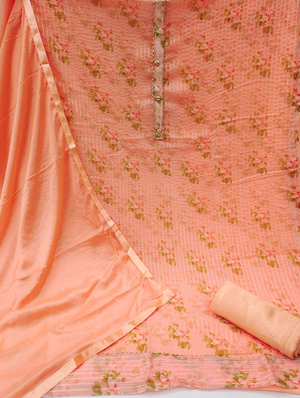 BT PRESENT GEORGETTE WORK DIGITAL PRINT NON CATALOG SUIT 