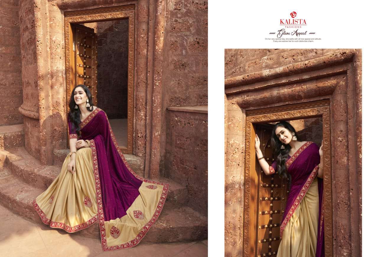 kalista big boss vol 2 series 5431-5436 Vichitra with diamond saree