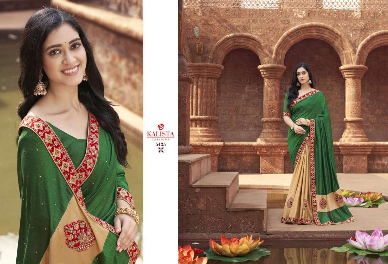 kalista big boss vol 2 series 5431-5436 Vichitra with diamond saree
