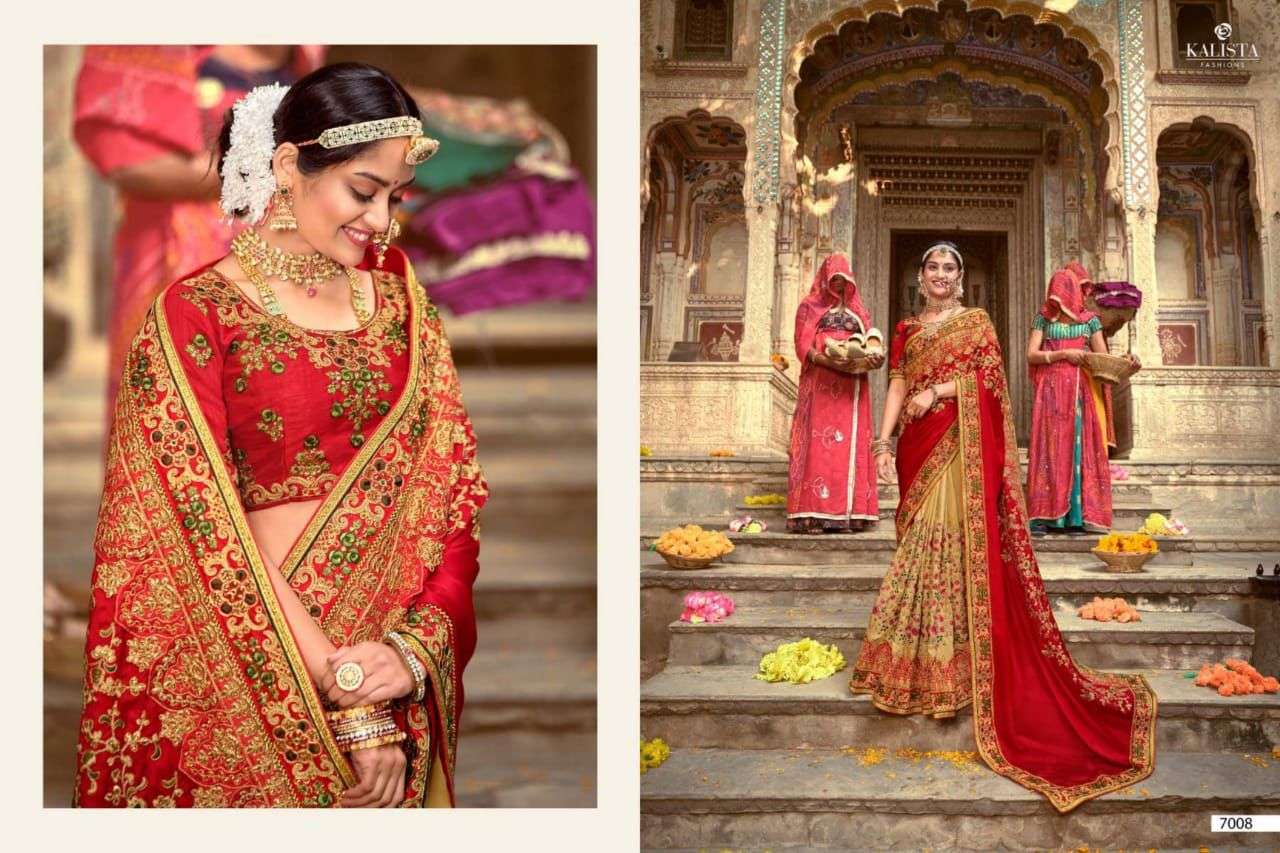 Kalista khwaab vol 18 series 7006-7011 silk saree