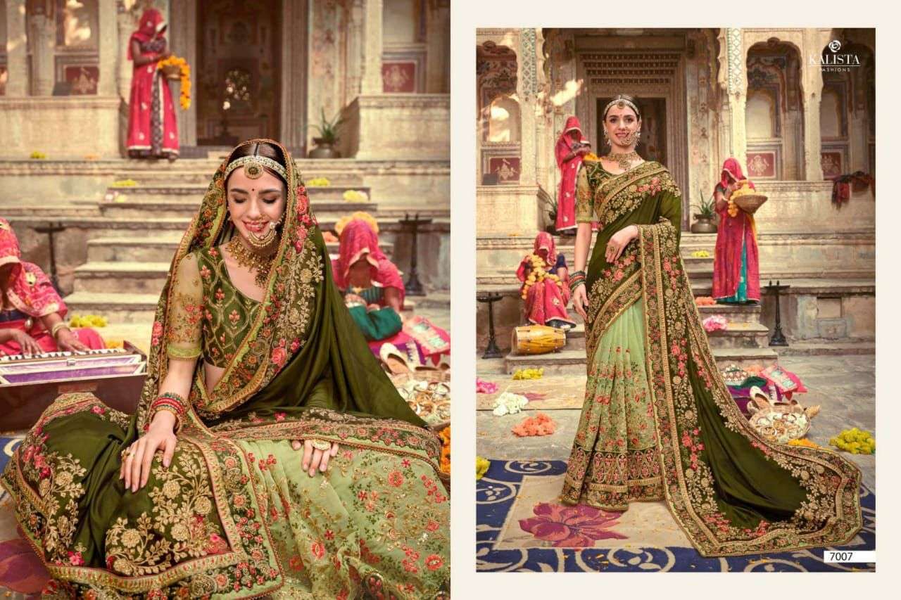 Kalista khwaab vol 18 series 7006-7011 silk saree