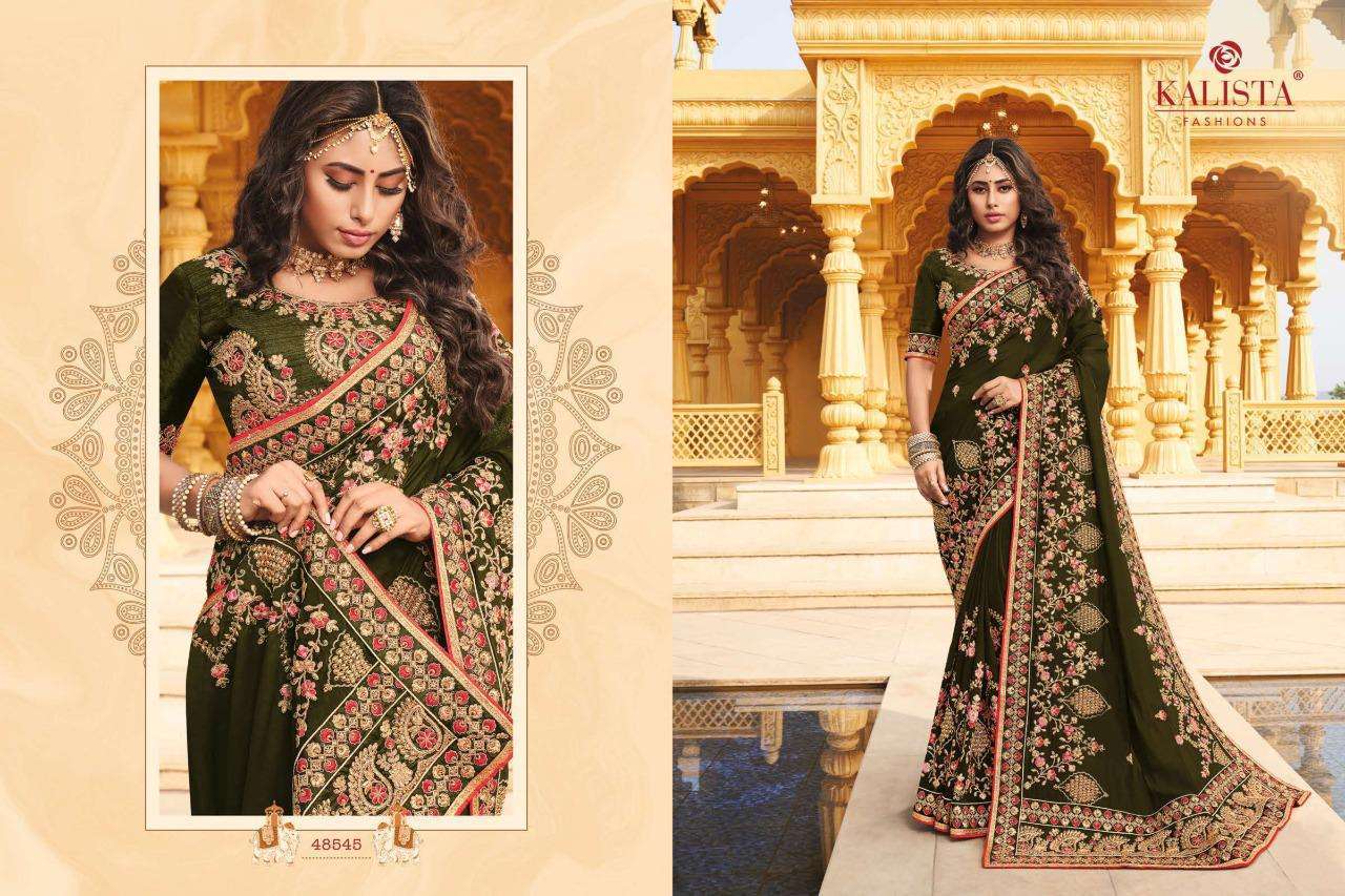 kalista nagma gold vol 2 series 48543-48548 vichitra silk saree