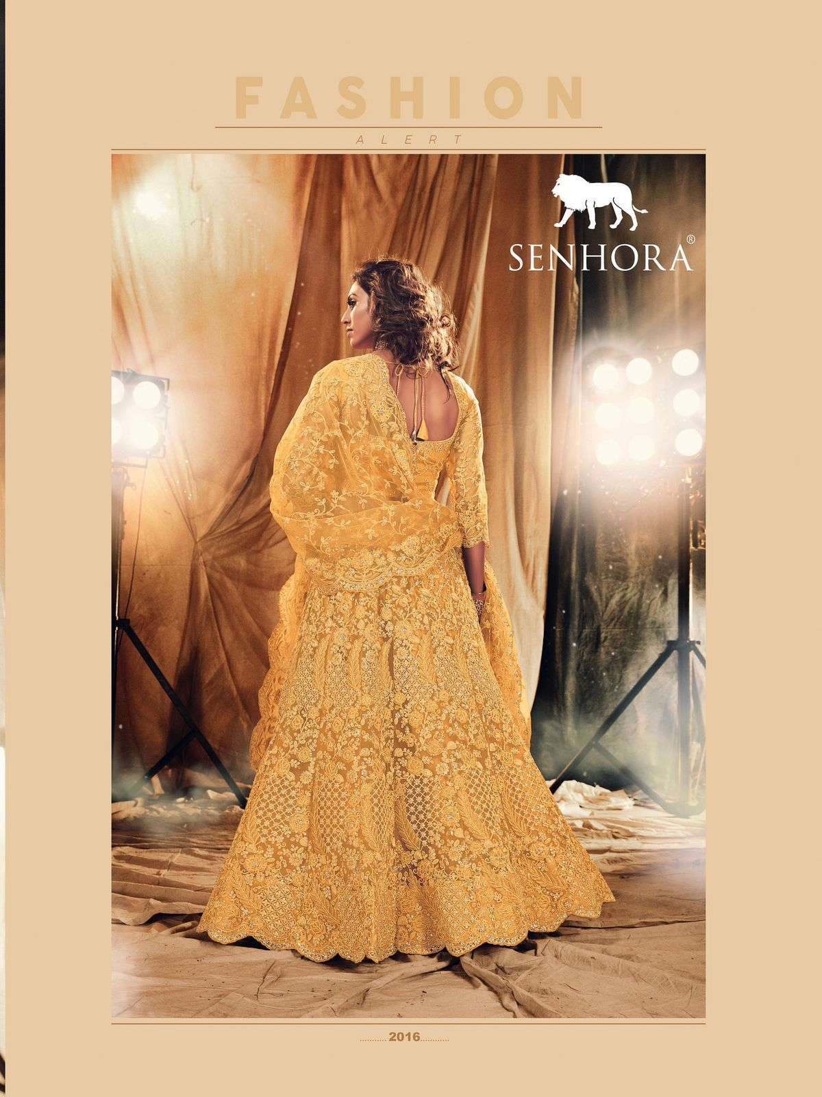 SENHORA SANSKRUTI BRIDAL HERITAGE VOL-5 DESIGNER NET LEHENGA 