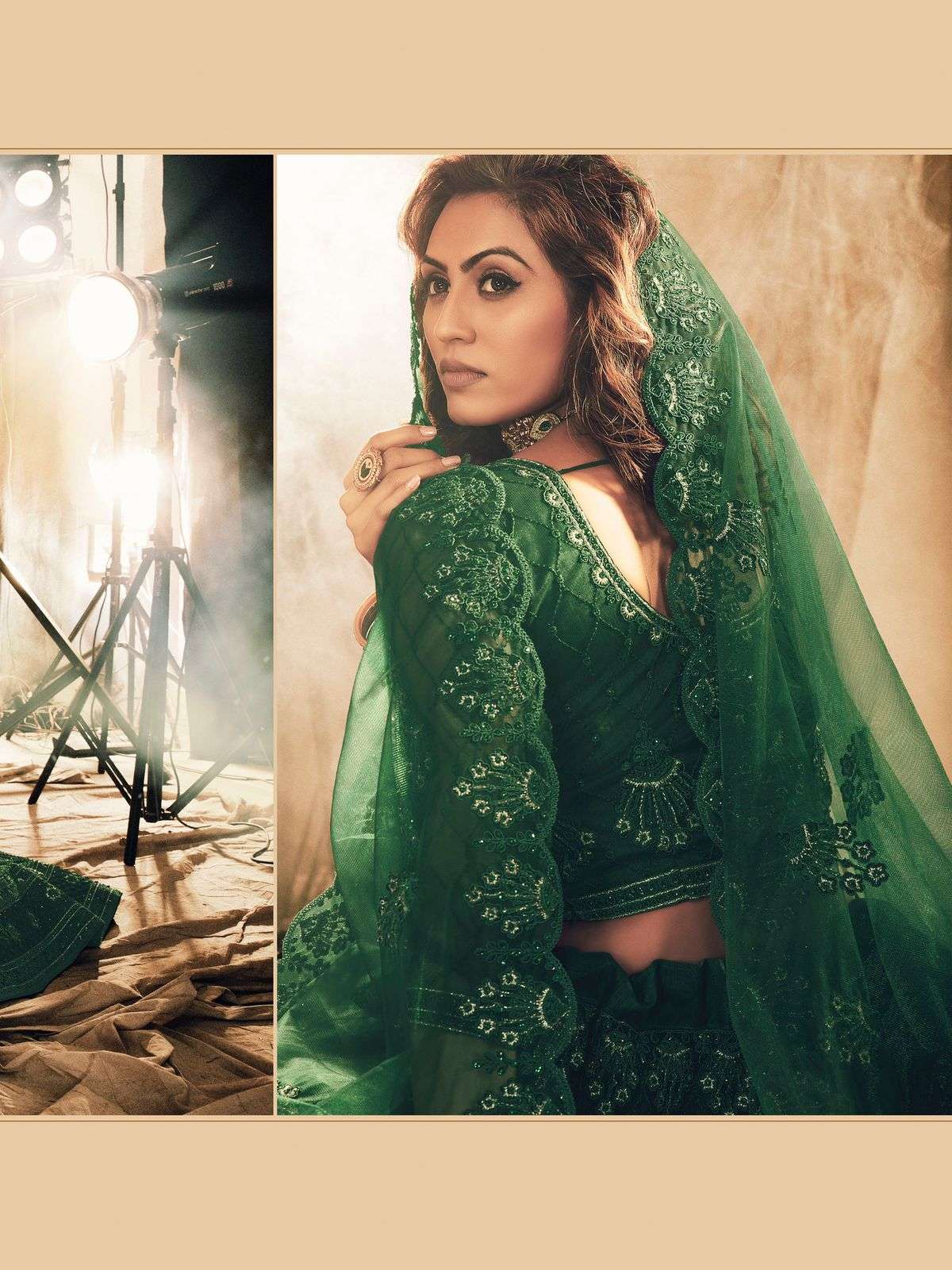 SENHORA SANSKRUTI BRIDAL HERITAGE VOL-5 DESIGNER NET LEHENGA 