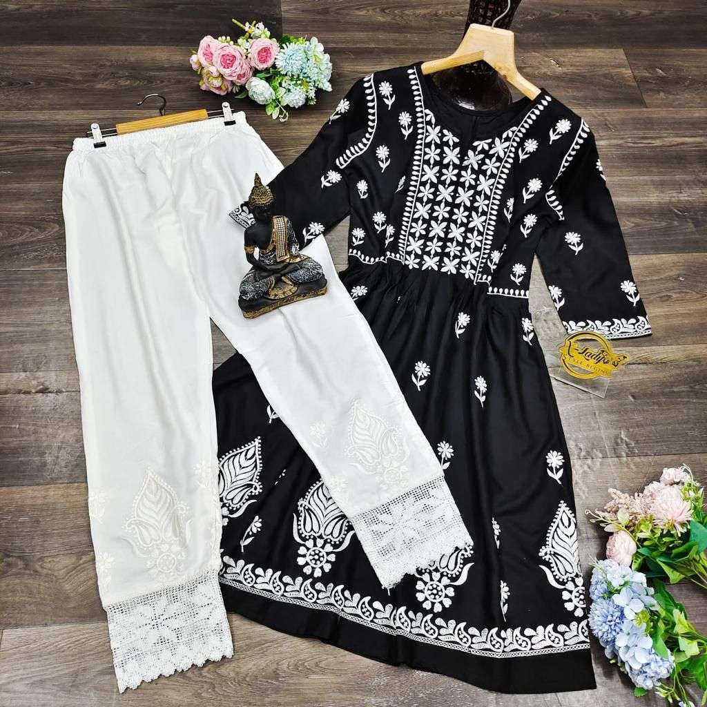 X-LADY 6 COLORS DESIGNER PREMIUM RAYON COTTON KURTI 
