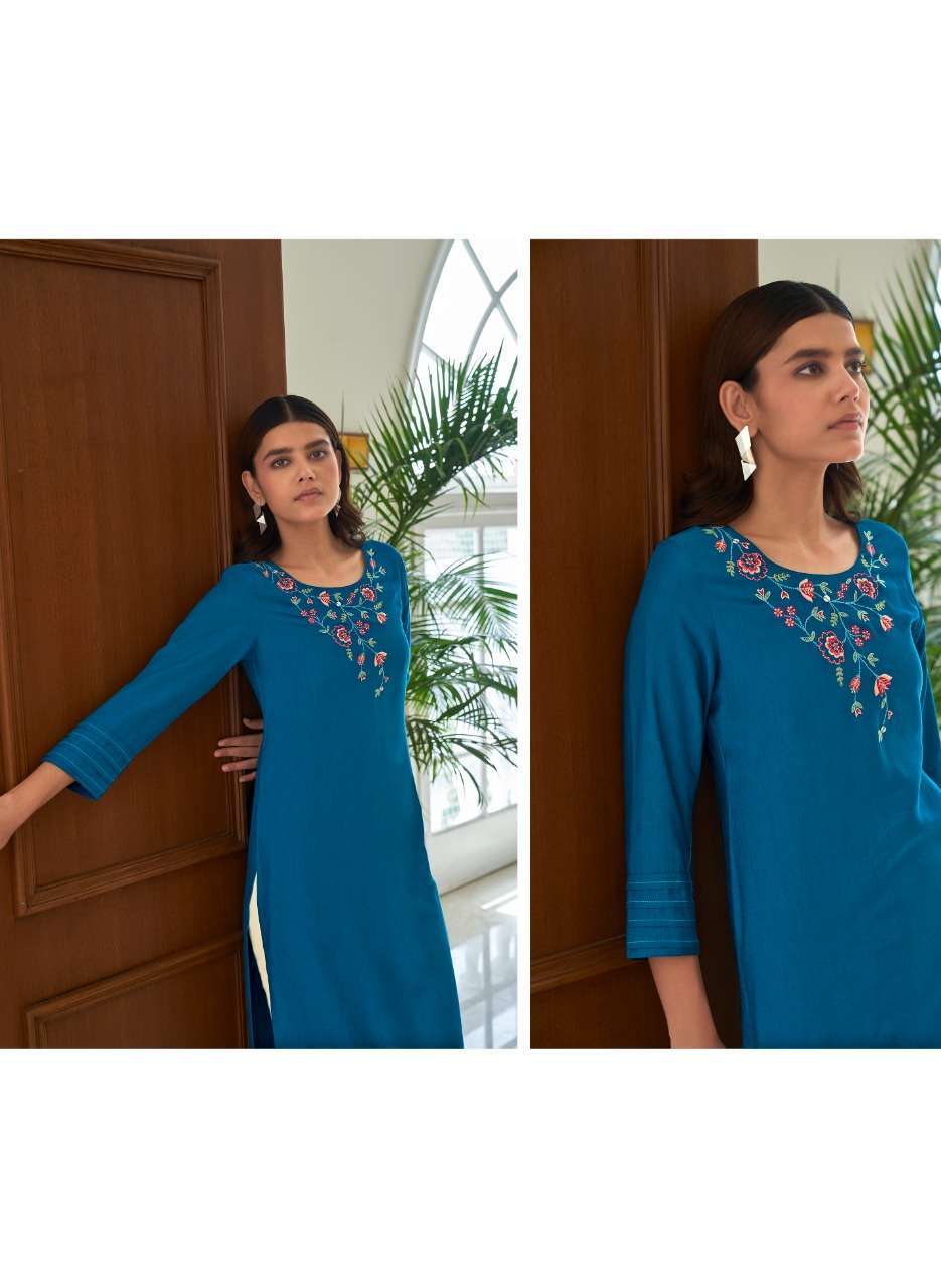 four buttons colors vol 12 series 5121-5128 heavy viscose kurti 