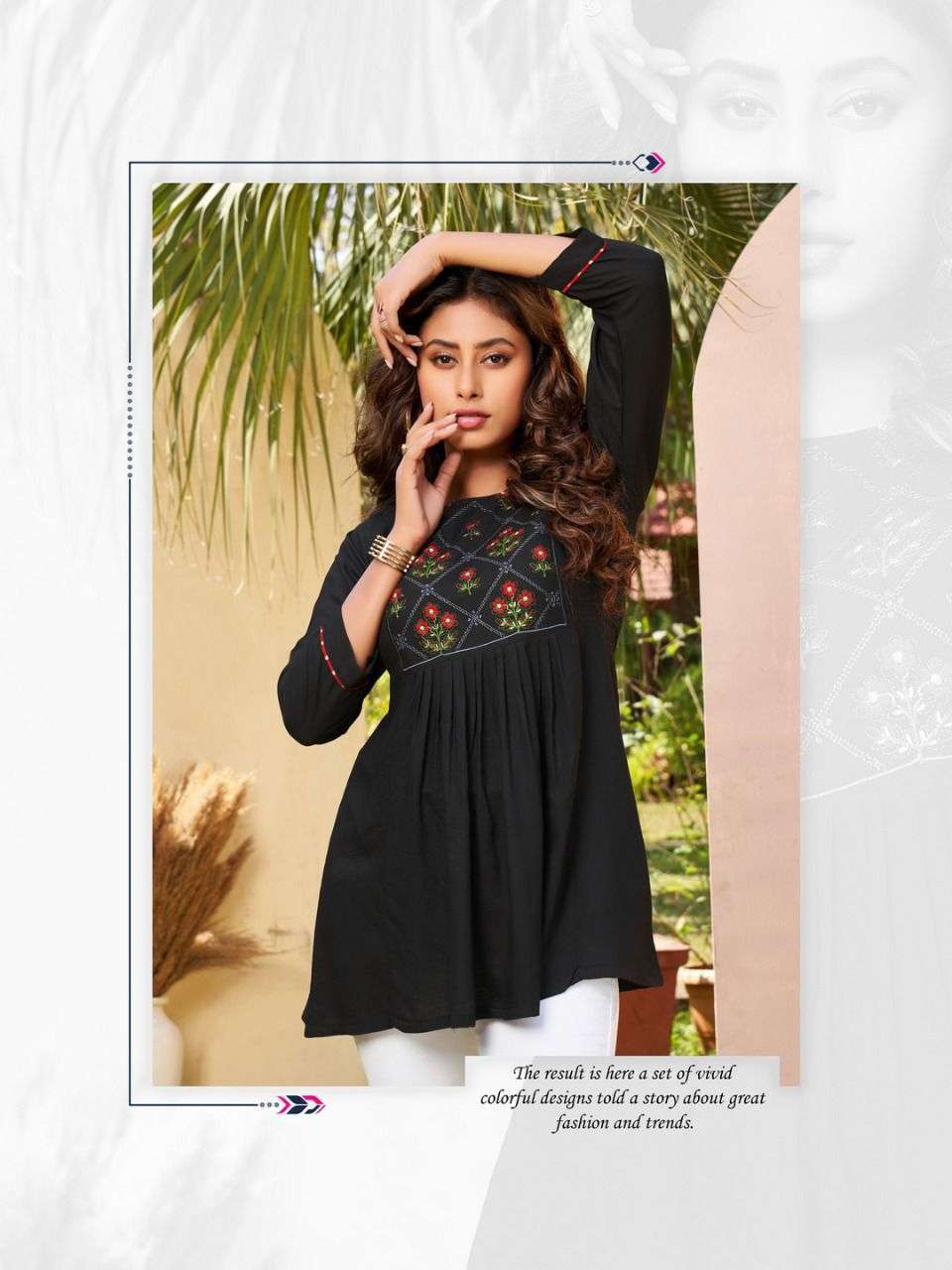 heritage kajree series 1001-1007 rayon slub short top 