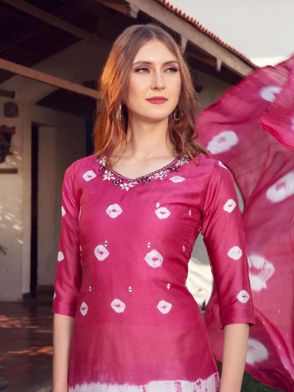 heritage tanishq series 01-06 premium silk chanderi readymade suit 