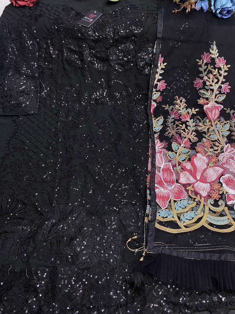 hoor tex 20004 heavy georgette with embroidery work suit 