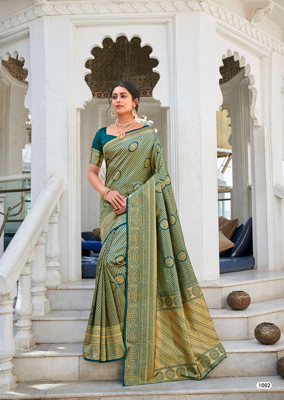 revanta heritage series 1001-1005 soft silk saree