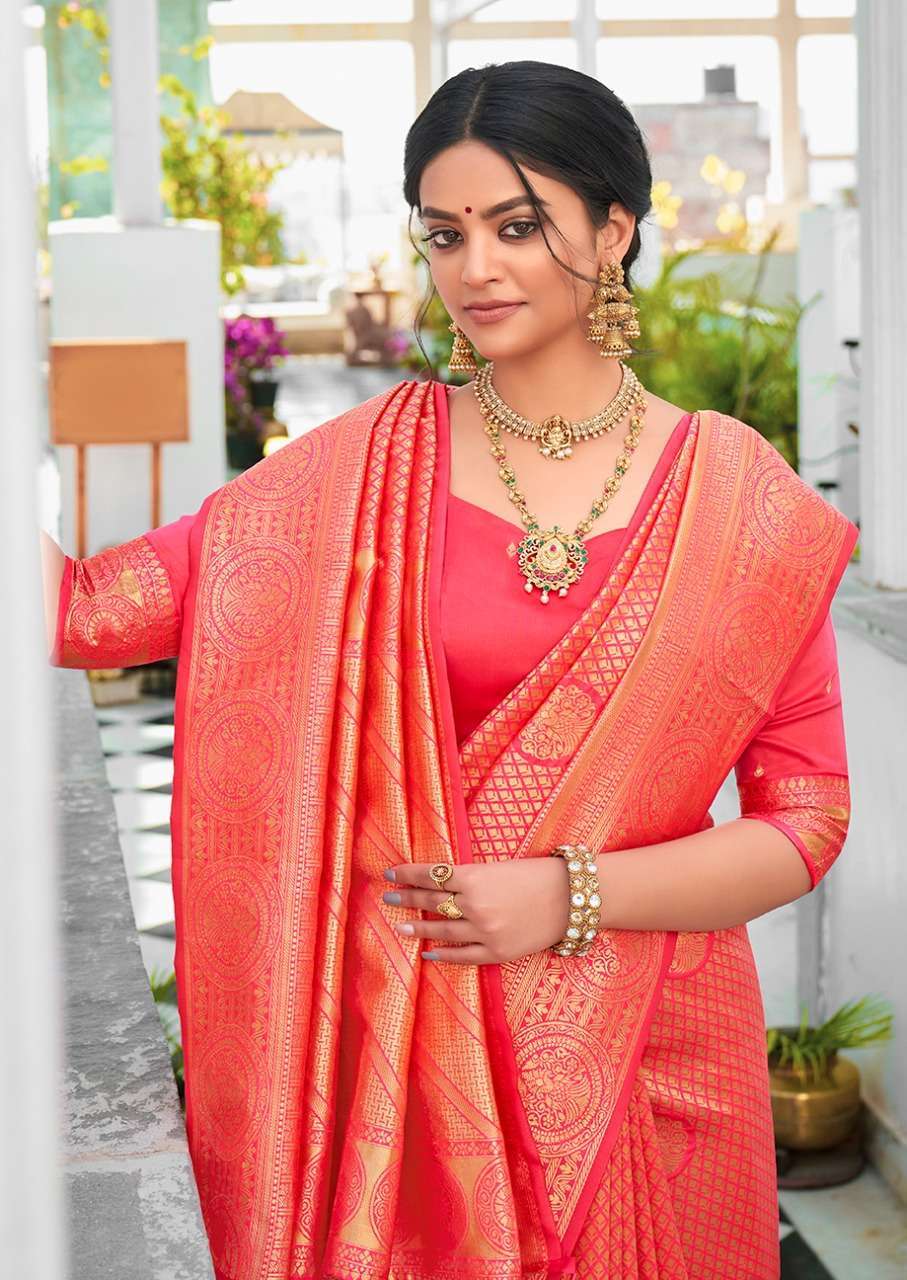 revanta heritage series 1001-1005 soft silk saree