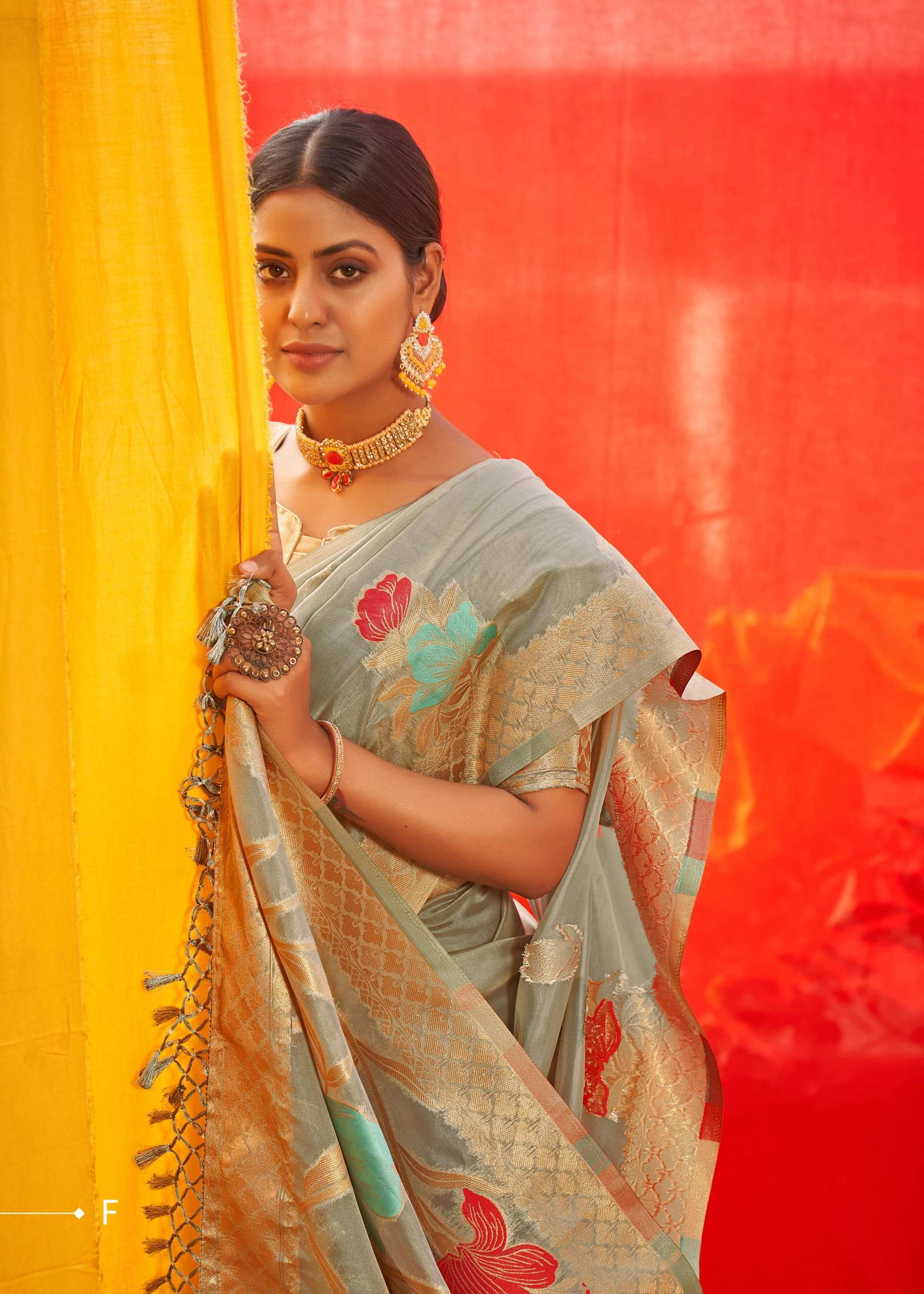 shangrila orgenza weaves vol 5 Pure Soft Original Organza saree
