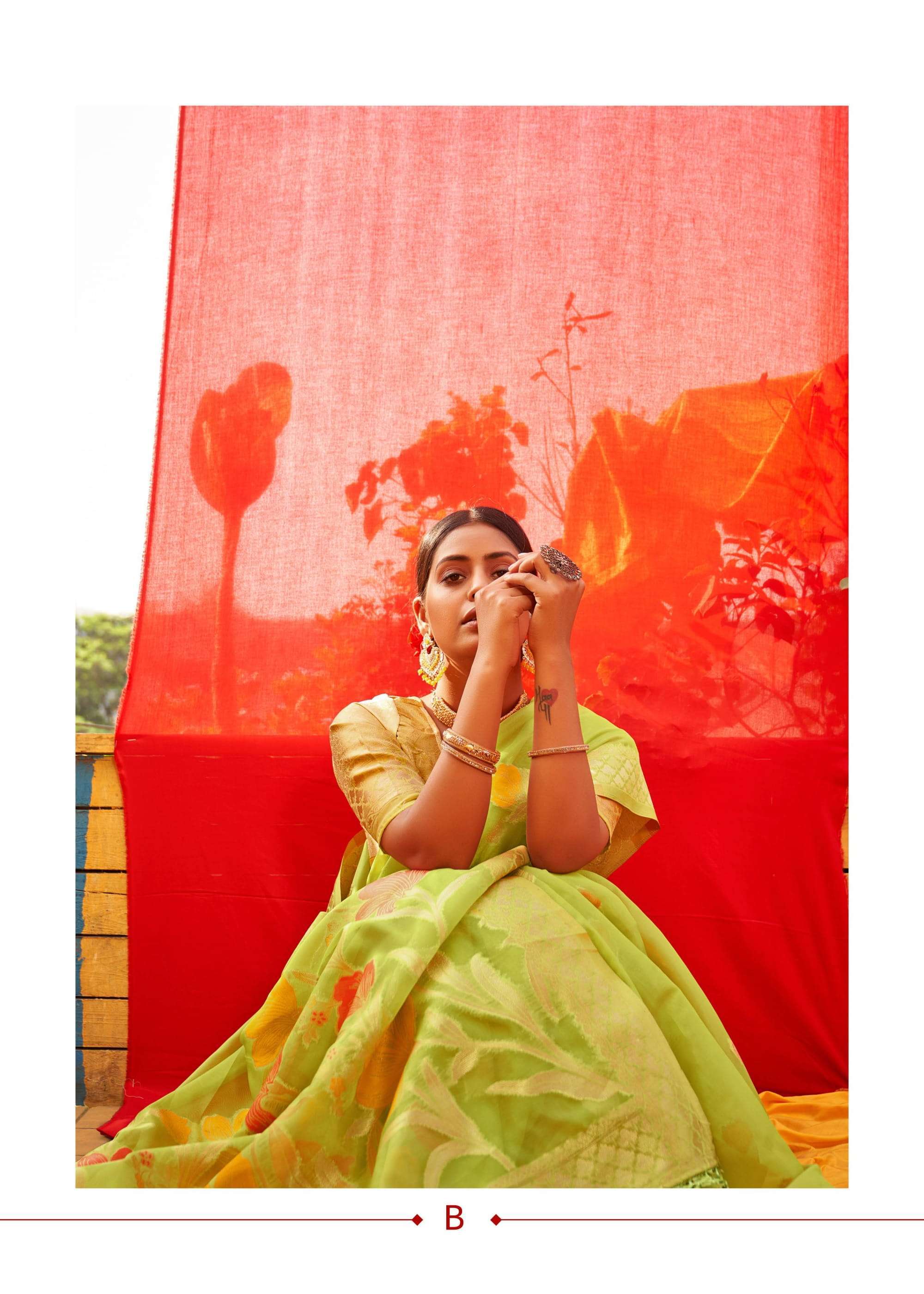 shangrila orgenza weaves vol 5 Pure Soft Original Organza saree