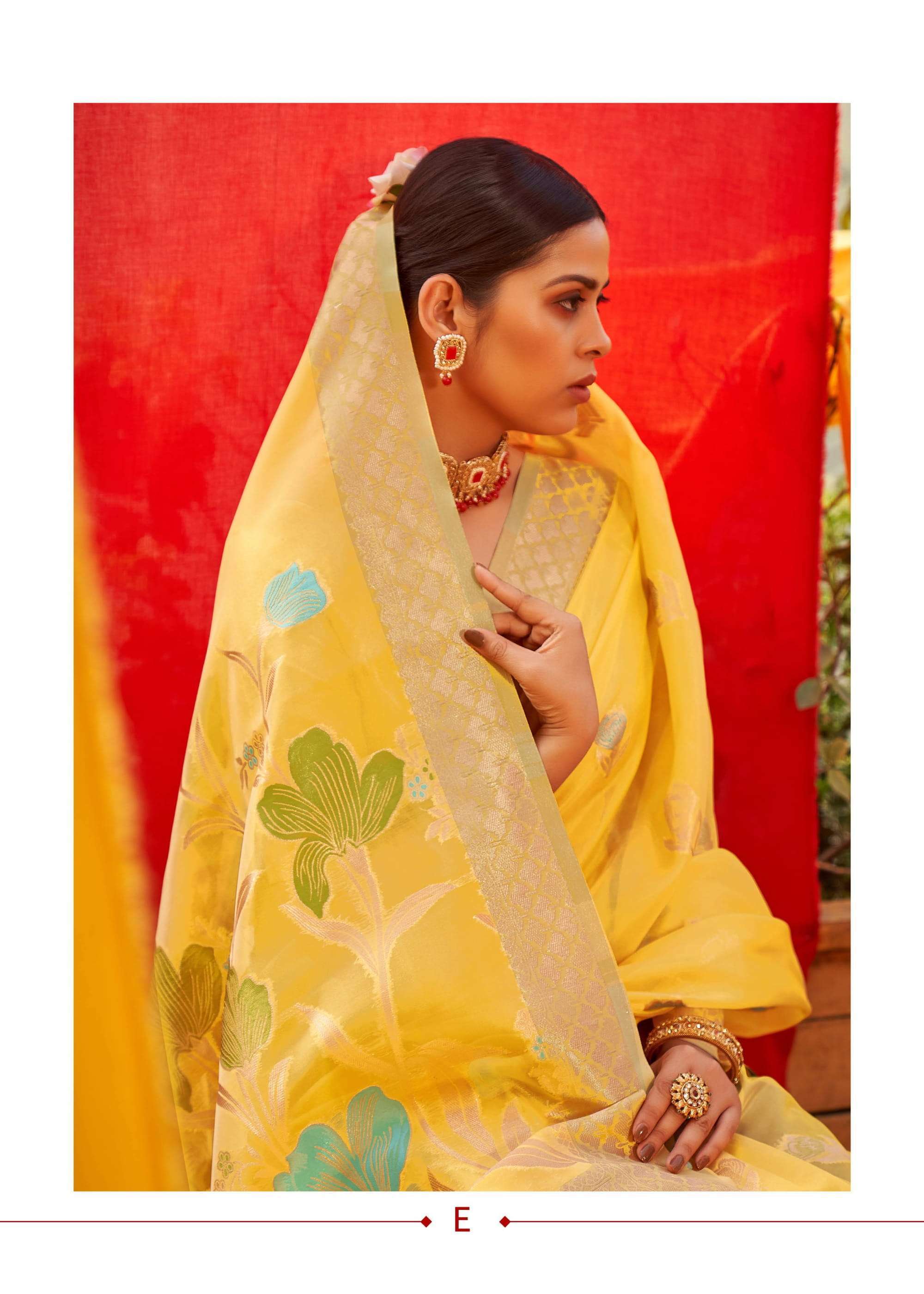 shangrila orgenza weaves vol 5 Pure Soft Original Organza saree