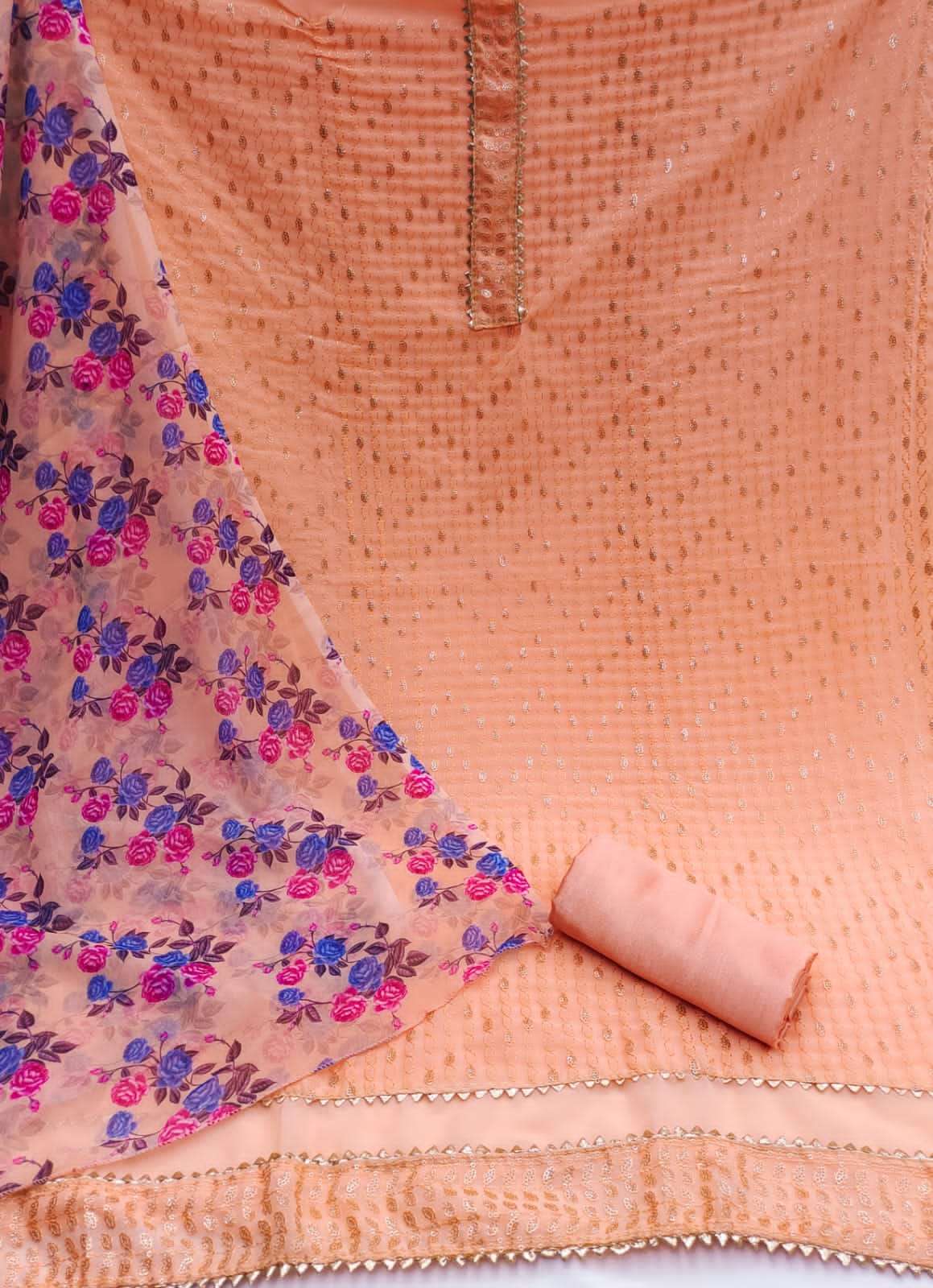 BT-07 DESIGNER JORJAT MULTI SEQUENCE WORK NON CATALOG SUIT 