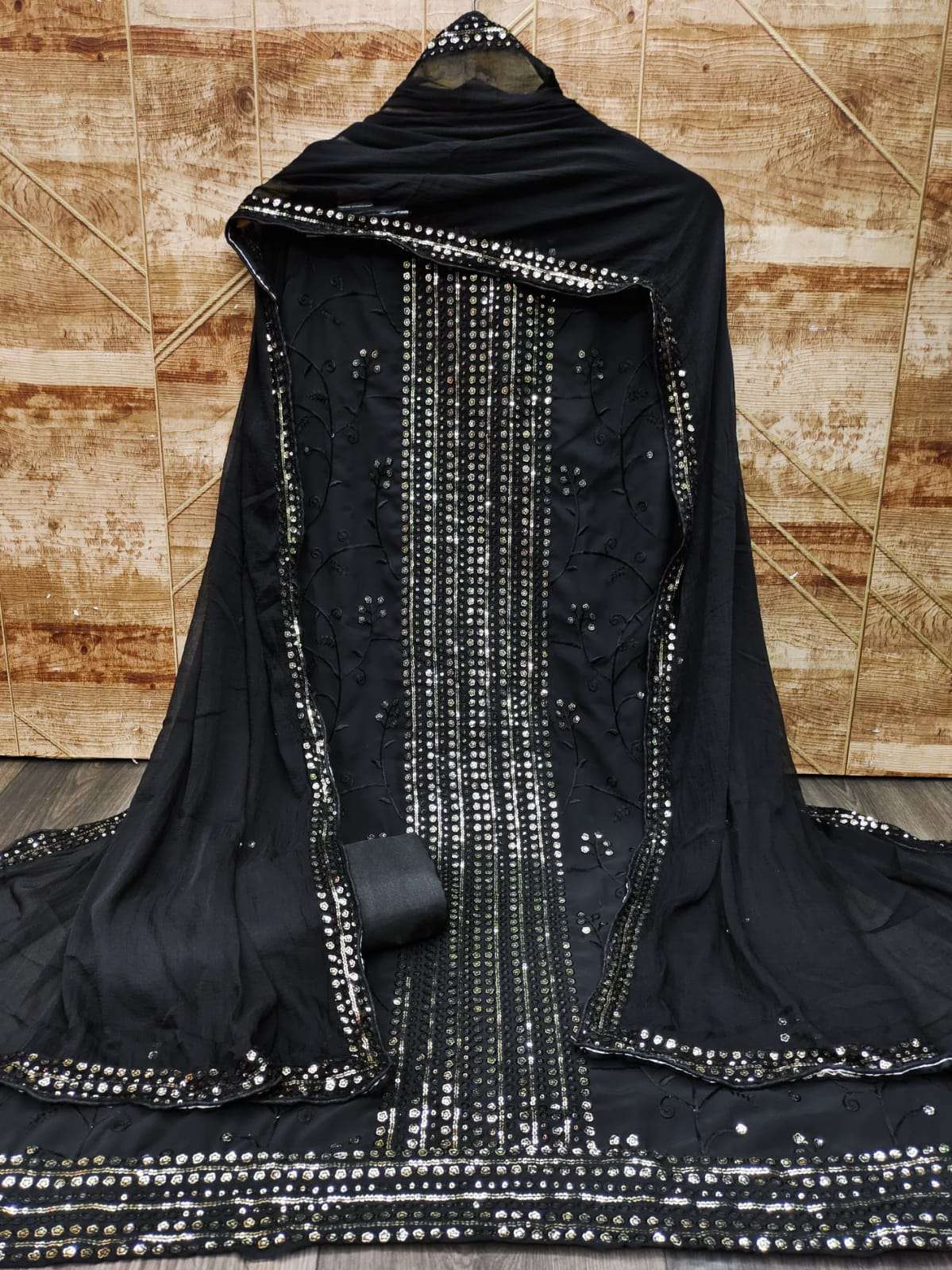 BT-17 SABYA SACHI-33 DESIGNER FAUX GEORGETTE NON CATALOG SUIT 