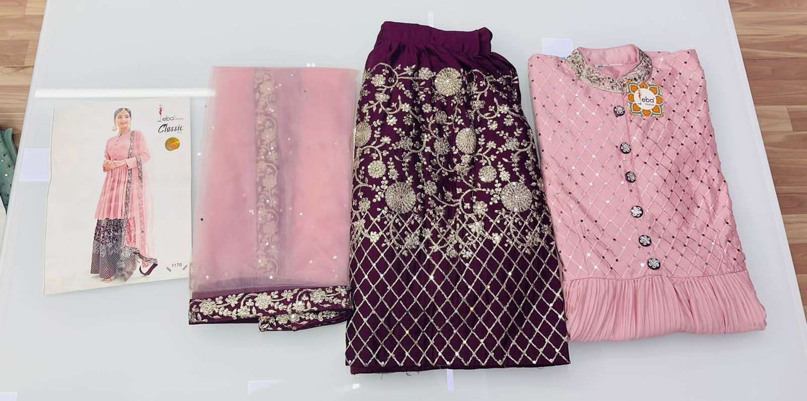 EBA CLASSIC HIT COLOR DESIGNER CHINON SUITS 