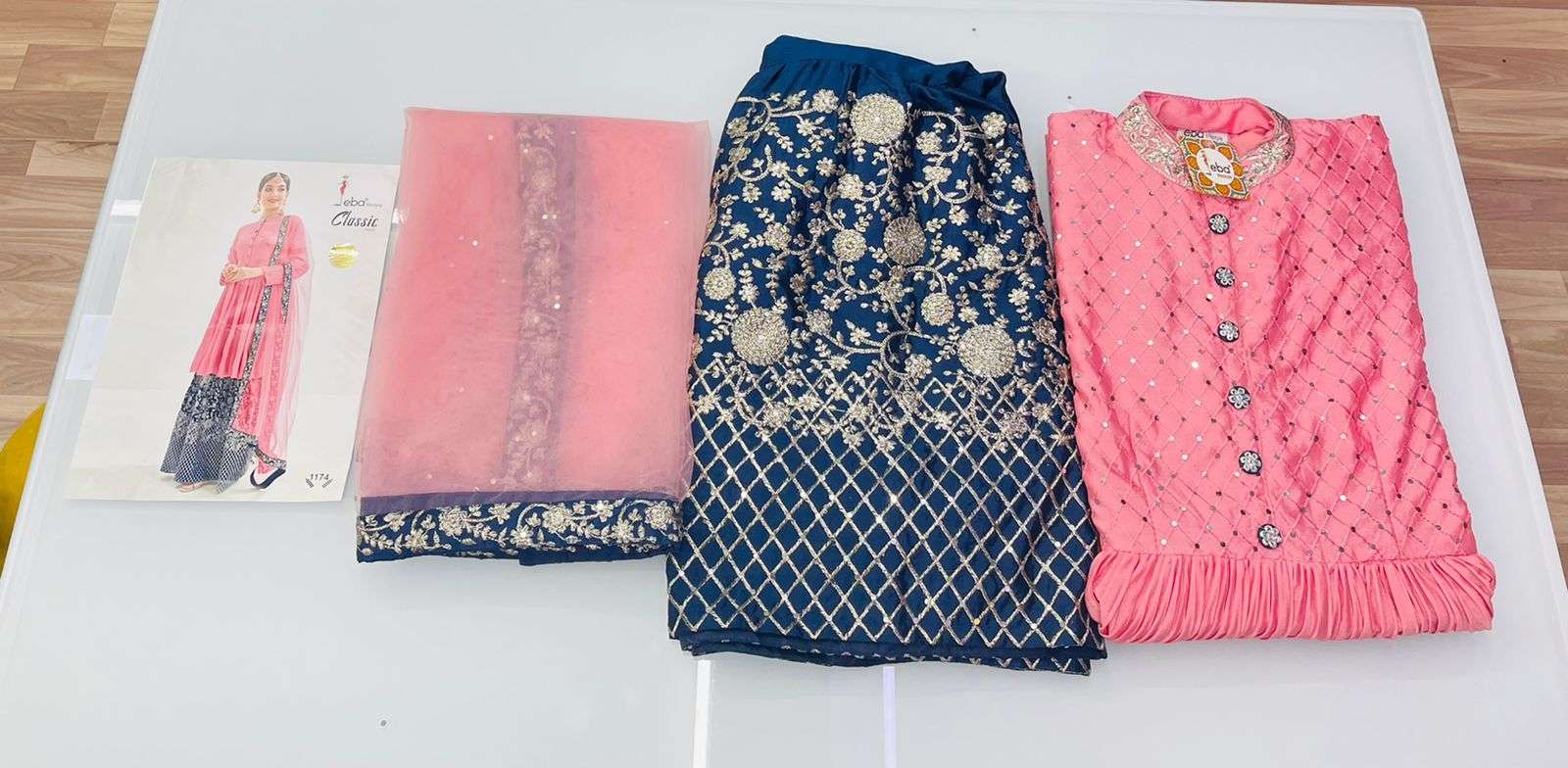 EBA CLASSIC HIT COLOR DESIGNER CHINON SUITS 